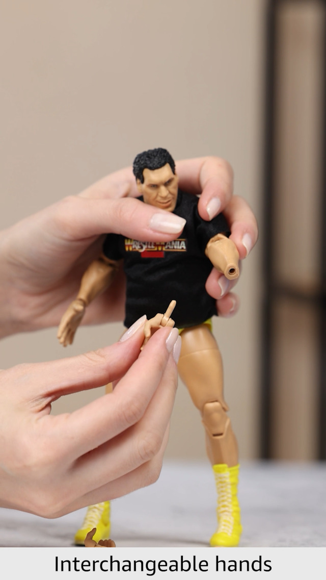 Amazon.com: Mattel WWE André Le Géant Elite Legend Collection